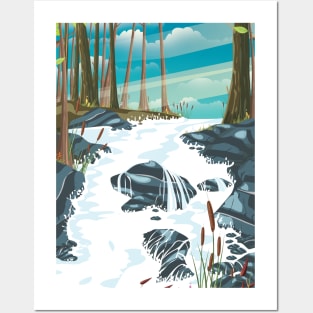 River Rainforest Posters and Art